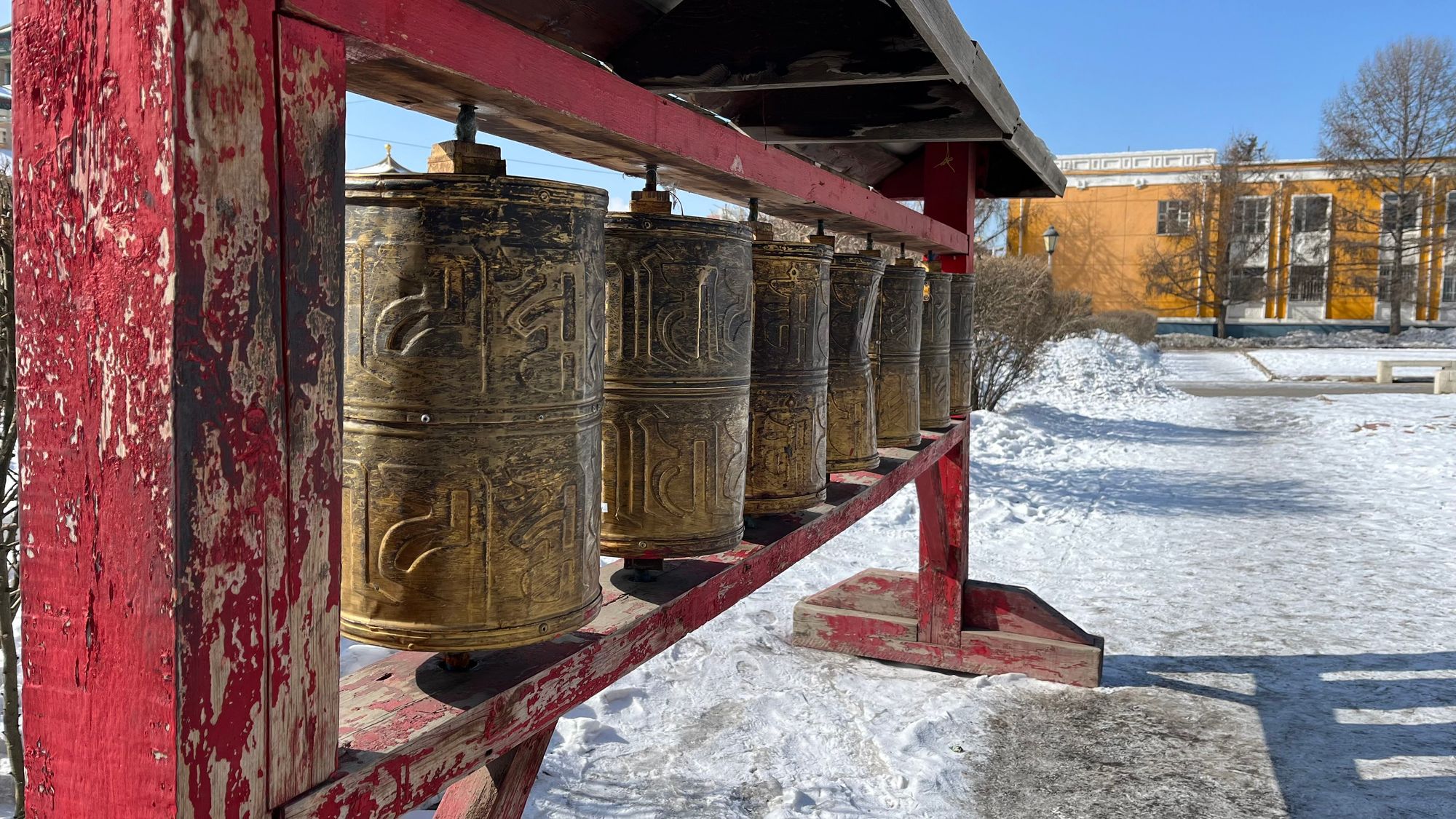 Mongolsko – přechod zamrzlého jezera Khovsgol